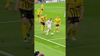 KYLIAN MBAPPÉ VS BORUSSIA DORTMUND AT BERNABÉU STADIUM LIVE #football #shorts #realmadrid