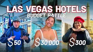 Las Vegas Hotels on 3 DIFFERENT Budgets | Luxury vs Mid-range vs Budget