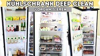 Kühlschrank RICHTIG organisieren ️ clean with me  So halten deine Lebensmittel länger