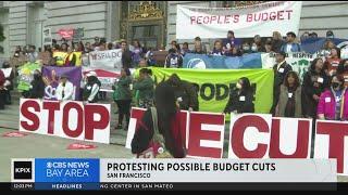 Activists protest proposed cuts to San Francisco budget