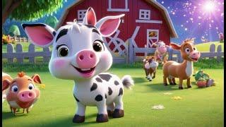 Old MacDonald’s Talking Farm | Classic Animal Nursery Rhyme | Fun Sing-Along for Toddlers