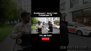 Wer hält 1 Minute aus? Profiboxer rastet aus#shorts #shortvideo #boxing #funny #germany #challenge