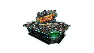 Luxury 10 Players Fish Tables With IGS King Kong's Rampage Fishing Hunter Game Machine For Sale