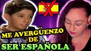 NIÑO LE LLAMAN INDIO Y ASÍ LES CALLA LA BOCA A TODOS | Vocal Coach Sheila Carrasco REACTION