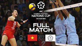 Vietnam vs. Chinese Taipei - Pool Play | AVC Women's Nations Cup