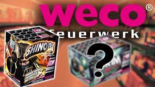Alle WECO Feuerwerk NEUHEITEN 2024/25!