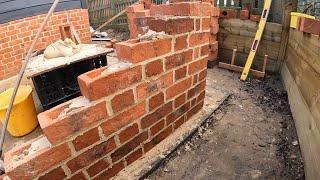 OLD BOY Building a brick wall in Flemish bond OLD SCHOOL