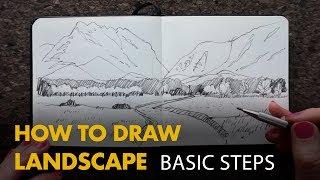 How to Draw a Landscape