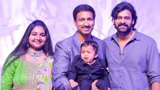 Prabhas at Gopichand Son Virat Birthday Celebrations | Prabhas With Gopichand Family Video