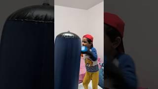 Advik’s Epic Boxing Glove Punches!  #KidsBoxing #futurechamp #shorts #awesomeadvik