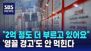 '웃돈' 분양권 확산…'영끌 경고'도 안 먹힌다 / SBS