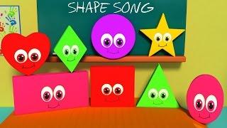 Nursery Rhymes From Oh My Genius - the Shapes Song | shape song