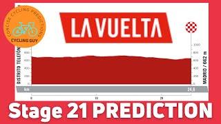 Vuelta a Espana 2024 Stage 21 - PREVIEW / FAVOURITES / PREDICTION