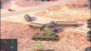 WoT Blitz No ammo BUT HE WON !!