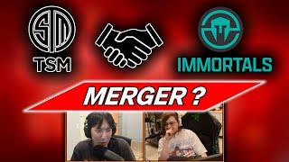 "TSM might MERGE with Immortals"