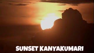 SUNSET KANYAKUMARI || SUNSET || KANYAKUMARI SUNSET || KANYAKUMARI SUNRISE AND SUNSET