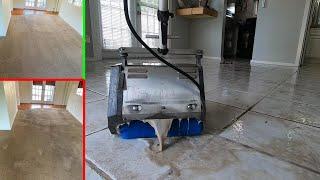 Carpet and Tile cleaning FILTHY rentals after years of neglect! SATISFYING!