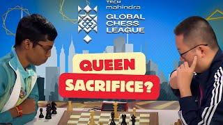 GRABE Queen Sacrifice Lang? | Pragg vs Wei Yi | Tech Mahindra 2024