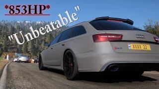 RS6 Racing Through Volcano Sprint *Unbeatable Difficulty* 60FPS Ultra | Forza Horizon 5