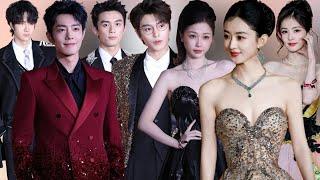 Zhao Liying, Xiao Zhan, WangYibo and Chinese Stars on the red carpet Weibo Night 2024