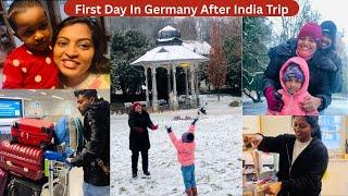 முதல் நாள் in Germany after INDIA Trip️ Finally engaloda aasai நடந்துருச்சு  Tamil Vlog Frankfurt