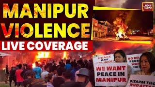 Manipur Violence LIVE Updates | Mob Tries To Storm CM Biren's Home, Violent Protests In Manipur LIVE