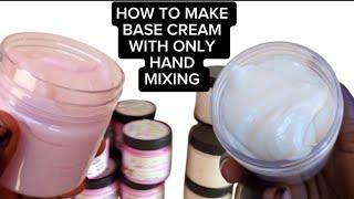 HOW TO MAKE BASE CREAM WITHOUT STICK BLENDER