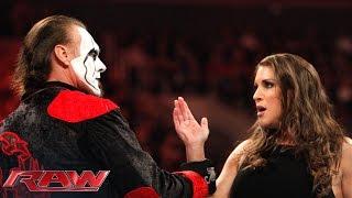 Sting kicks off Raw for the first time ever: Raw, March 23, 2015