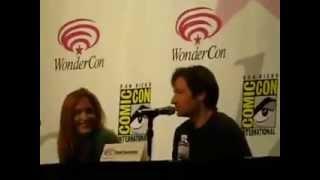 Gillian Anderson and David Duchovny