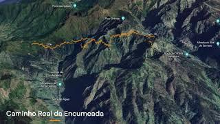 Caminho Real da Encumeada Trail Map, Walking in Madeira