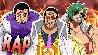 Kizaru, Fujitora & Ryokugyu Rap || "Admirals II" - Shwabadi ft. Rustage & Connor Quest! [One Piece]