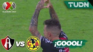 ¡QUÉ GOLALAZO! Lozano mand aun bombazo | Atlas 1-2 América | CL2023 - Liga Mx J9 | TUDN