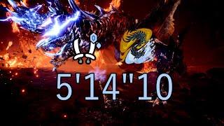 MHWI: Alatreon "The Evening Star" Dual Blades Speedrun Freestyle 5'14"10