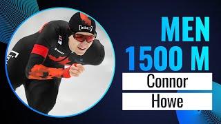 Connor HOWE (CAN) | Gold | 1500m Men | Four Continents | Salt Lake City 2024 | #SpeedSkating