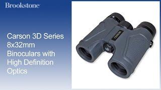 Carson 3D Series 8x32mm Binoculars with High Definition Optics