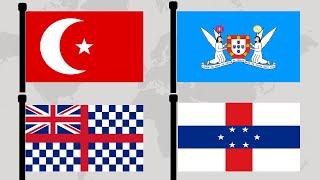 Old Flags of Dependent Territories