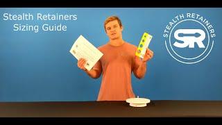 Stealth Retainer P-Tainer Sizing Instructional video