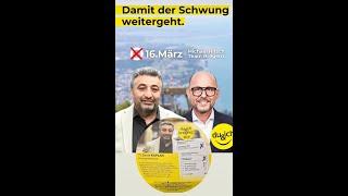 Michael Ritsch – Zukunft für Bregenz - Bürgerbefragung mit Savas Kaplan in Bregenz am 05.03.2025