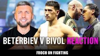 “The WRONG man won, 116-112 was a JOKE and Conor Benn is PAINFUL.” Carl Froch on Beterbiev v Bivol