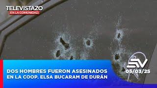 Dos hombres fueron baleados en la Coop. Elsa Bucaram de Durán  | Televistazo en la Comunidad