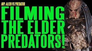 AVP Filming The Elder Predators ADI BTS