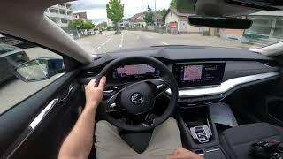 2020 Skoda Octavia 4 POV Test Drive