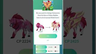 First Ever Crown Zamazenta Raid in #pokemongo