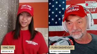 2569 LIVE FROM PENNSYLVANIA WITH YING TAN (BROOKLYN, NY), CANVASSING FOR DONALD TRUMP