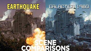 Earthquake (1974) & Galactica 1980 (1980) Side-by-Side Comparison