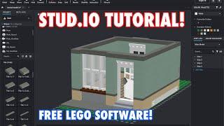 How To Use LEGO Stud.io! (Beginner Tutorial!)