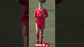 nepali women nestion football player bimala bk #trending #shots #vairalvideo #skills #nepal