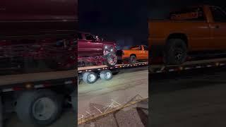 Great way to spend a Friday night! #603diesels #automobile #truckmeet #dragrace #squarebody #trucks