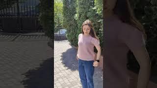 Футболка спицами из пуха норки (2 серия) #shorts