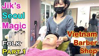 Jik's Seoul Magic  - FOLK Part 1 Seoul Barber Shop, Bangkok Thailand